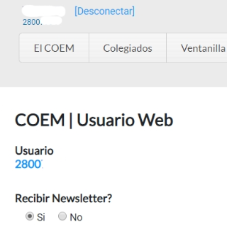 ¿Recibes los emails del COEM?